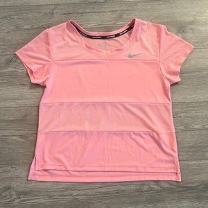Womens running Nike dri fit shirt